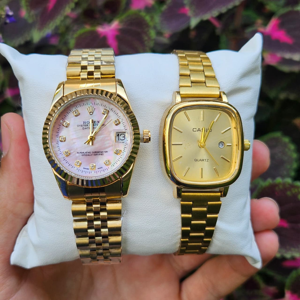Pack 2 montre Rolex Et Casio