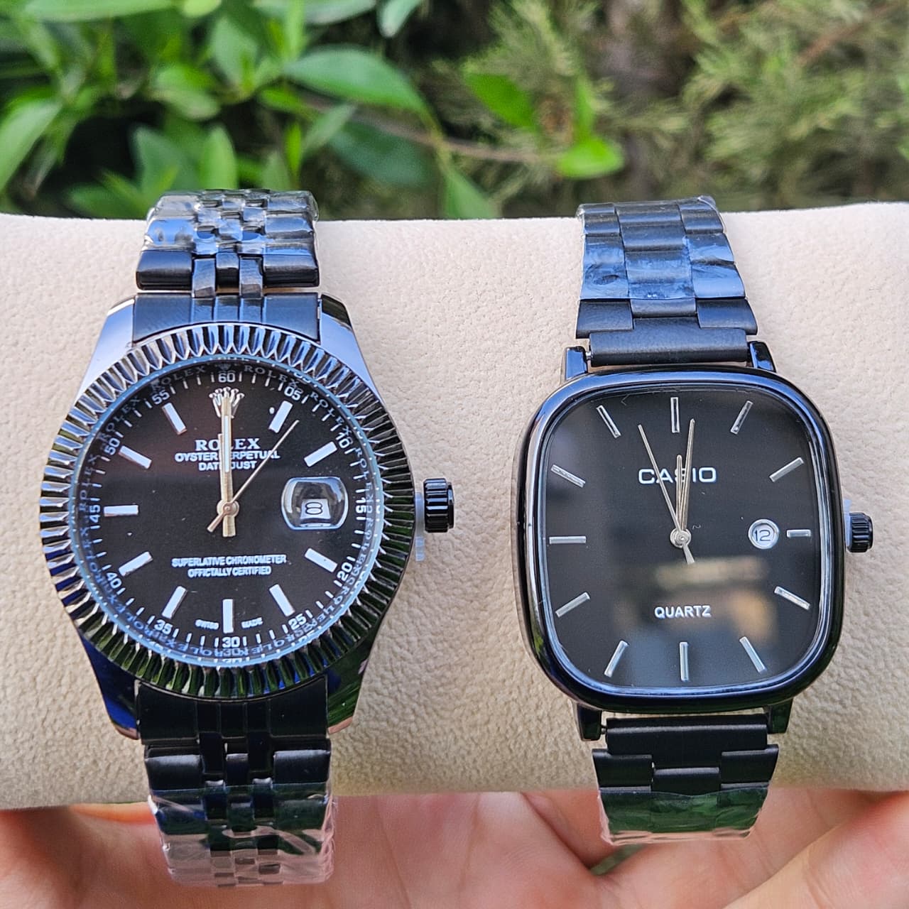 Pack Casio et Rolex 2 montre