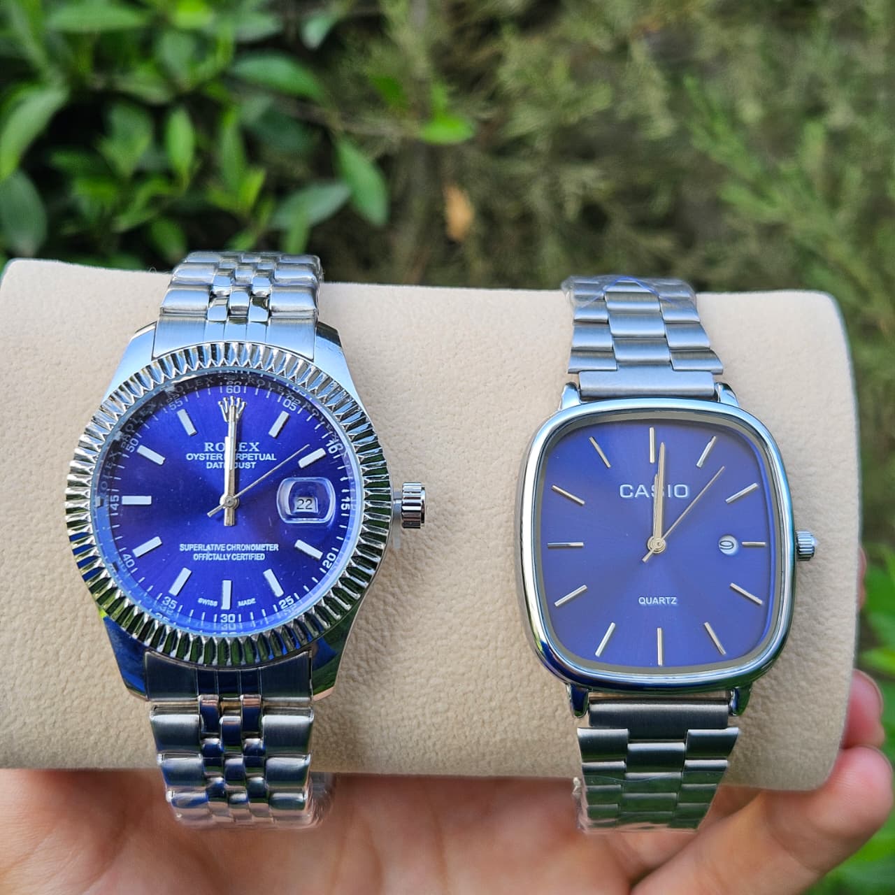 Pack Casio et Rolex 2 montre