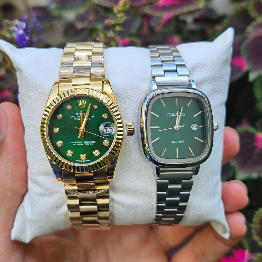 Pack 2 montre Rolex Et Casio