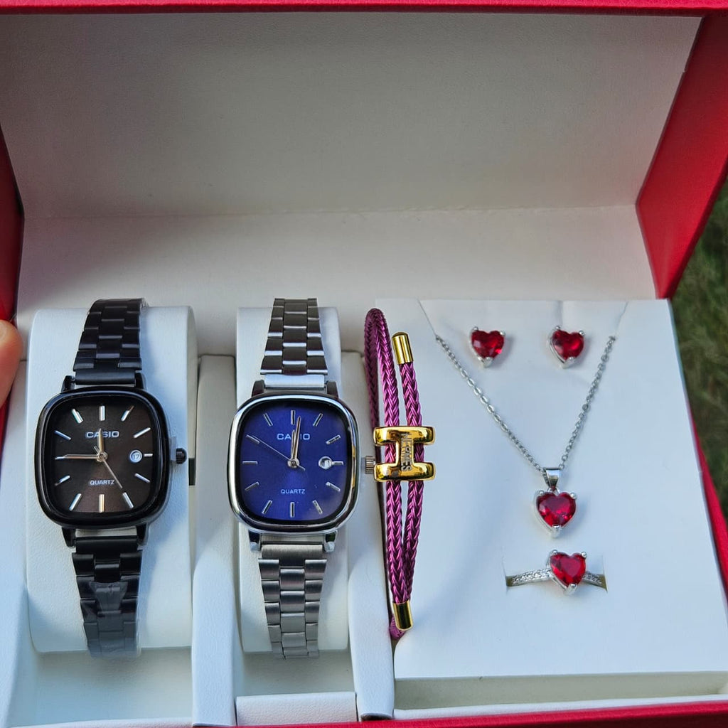 Pack 2 Montre Casio et Pandora et Brasli hirmis