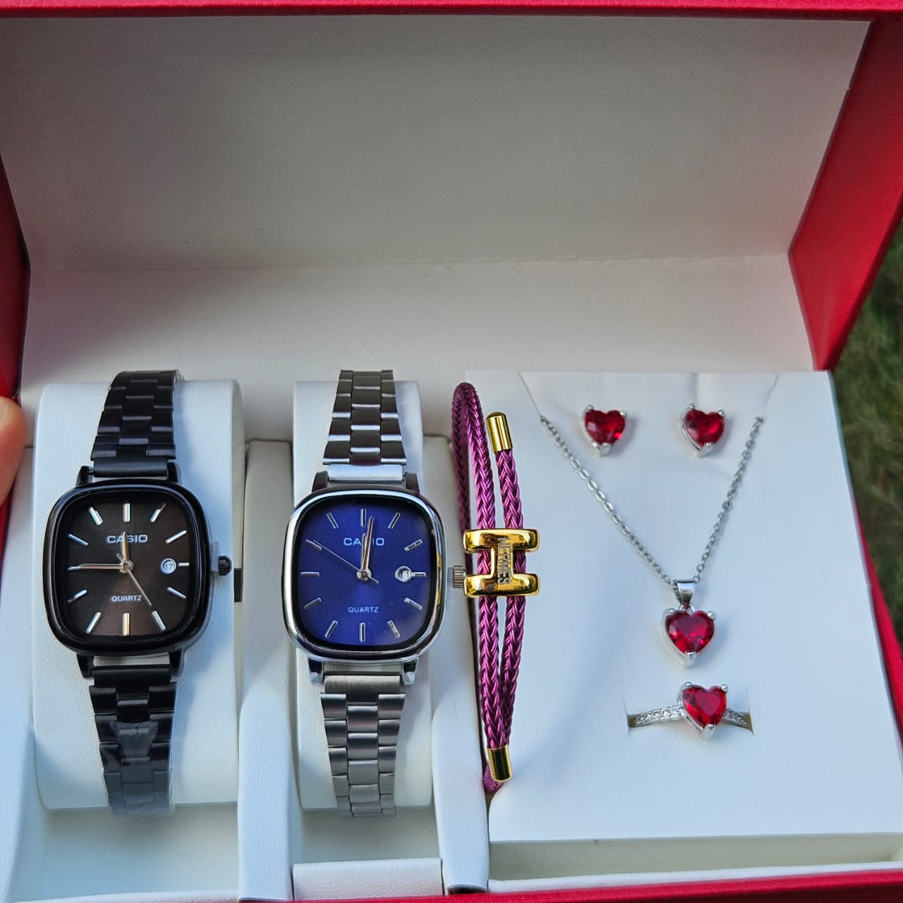 Pack 2 Montre Casio et Pandora et Brasli hirmis