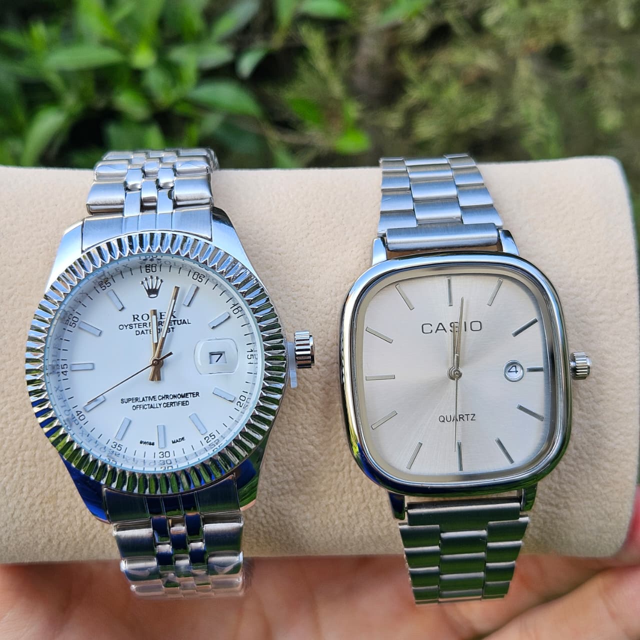 Pack Casio et Rolex 2 montre
