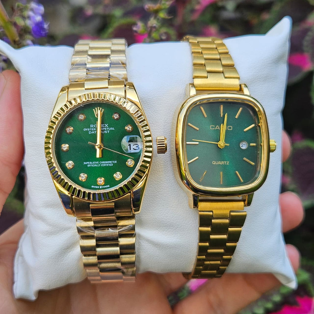 Pack 2 montre Rolex Et Casio