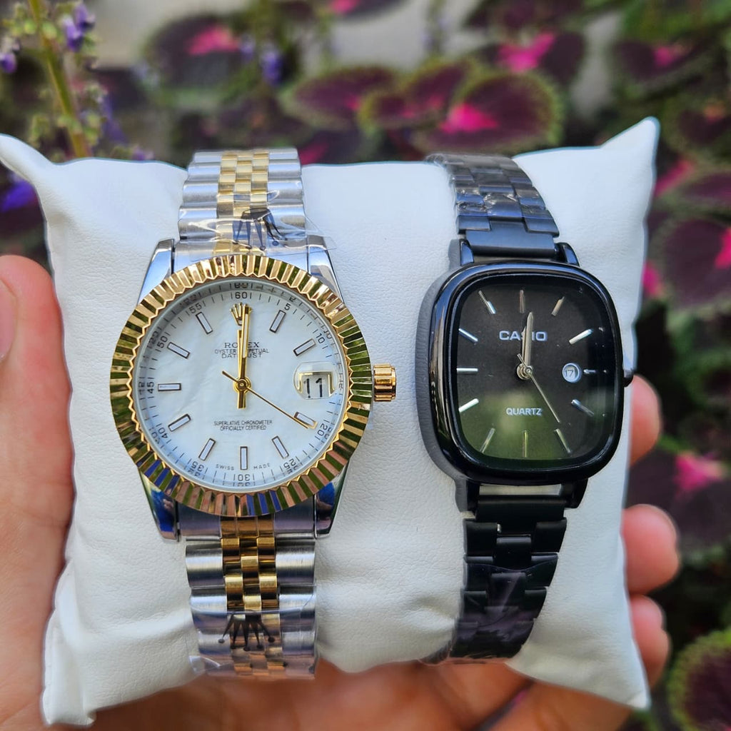 Pack 2 montre Rolex Et Casio