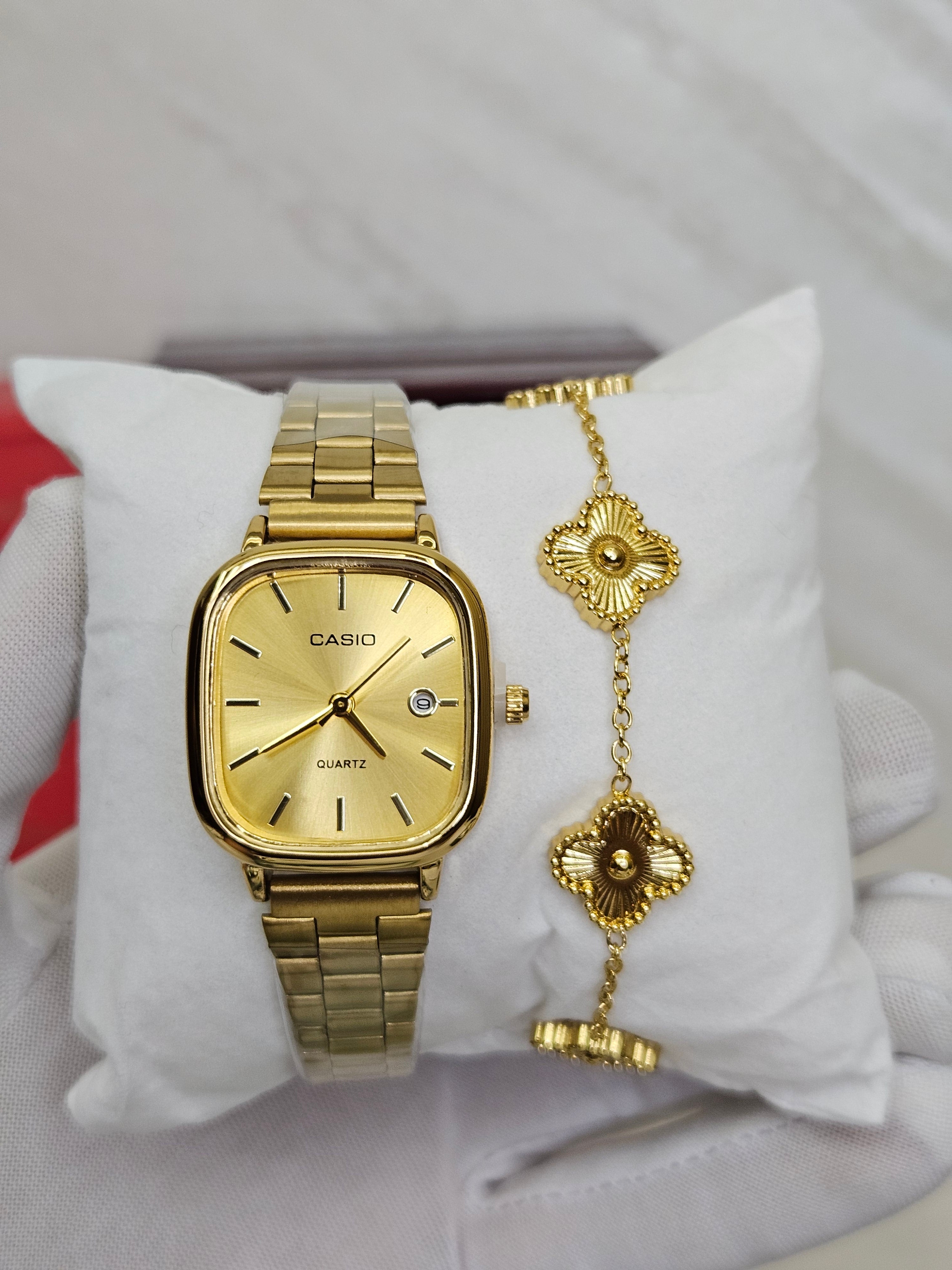 Montre Casio Femme et Bracelet